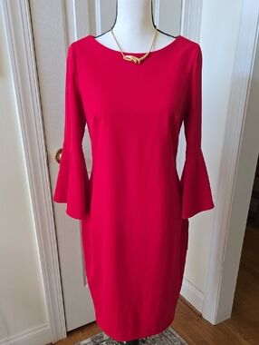 MARC NEW YORK BRAND WOMEN'S RED DRESS SIZE 8